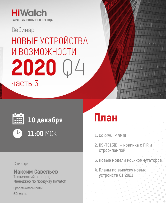 новые устройства и возможности Q4/2020